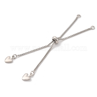 Латунь браслет материалы коробка цепи KK-C071-14P-1