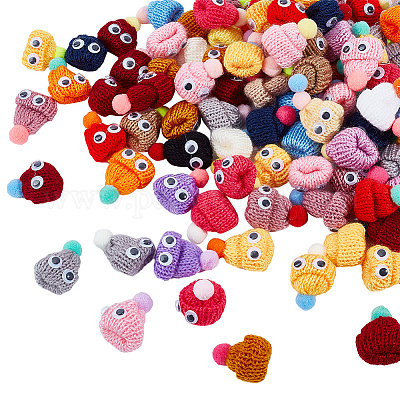 Шапки из полиэстера AJEW-WH0258-960-1