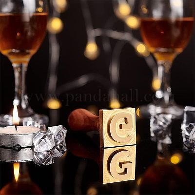 1шт латунная головка штампа DIY-OC0004-35-1