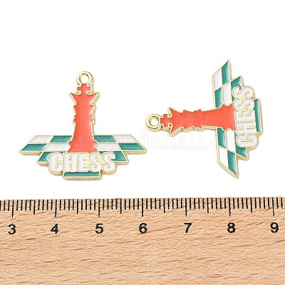 Подвески из эмали и сплава ENAM-B034-01D-05-1