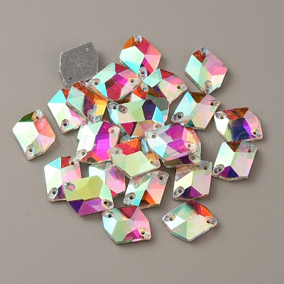 Coudre sur strass&nbsp;GLAA-WH0023-23C-1