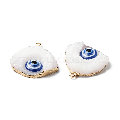 Подвески из смолы друзы сглаза RESI-D050-10LG-1