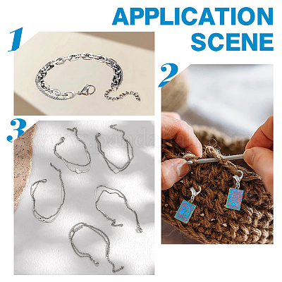 5 стиль застежки-лобстеры из цинкового сплава FIND-ME0001-79S-1