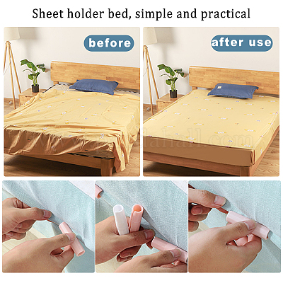 Wholesale CHGCRAFT 30Pcs Plastic Bed Sheet Grippers 