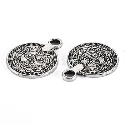 Сплавочные подвески тибетского стиля TIBEP-Q089-015-RS-1