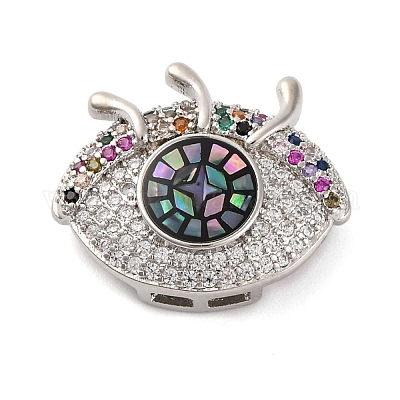 Латунные микро проложить кубического циркония слайд подвески KK-A232-01C-1