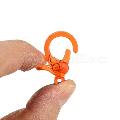 Прозрачные пластиковые застежки-клешни омара KY-H005-A11-1