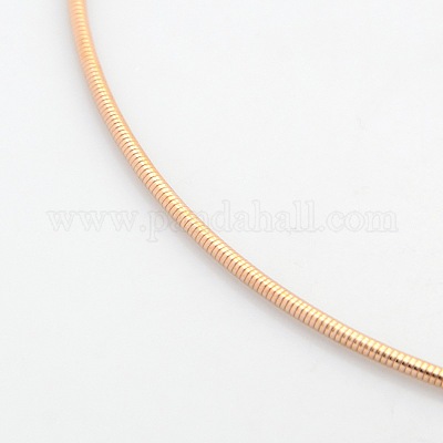 Ожерелья-чокеры в стиле casual из нержавеющей стали 304 X-STAS-O037-02RG-1