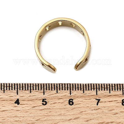 Кольца-манжеты из нержавеющей стали 304 для женщин RJEW-A077-02G-1