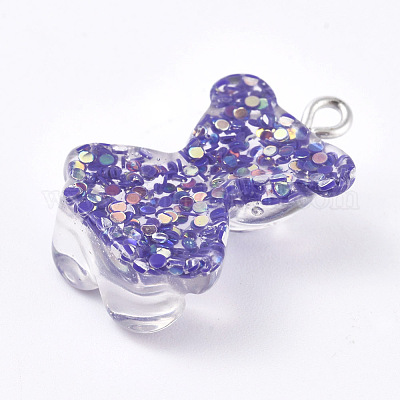 Подвески из смолы RESI-WH0008-32E-1