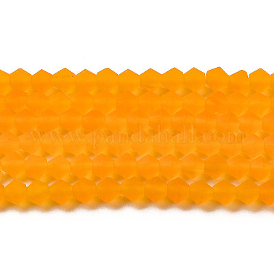 Имитировать нити бус из матового стекла из австрийского хрусталя EGLA-A039-T3mm-MD23-1