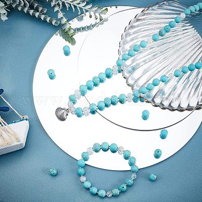 2 нити натуральных бусин говлита нити G-NB0003-15-1