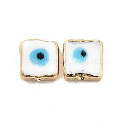 Латунь эмаль бисера KK-F842-02A-1