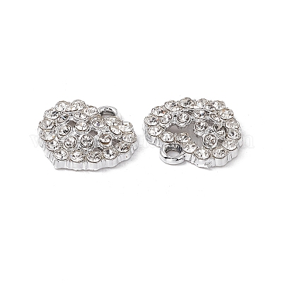 Подвески из сплава и страза ALRI-K049-14A-1