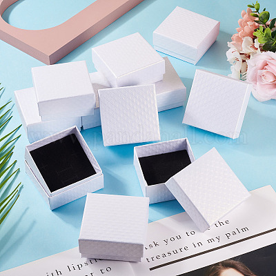 Подарочные коробки для хранения из фактурного картона с ромбами X1-CON-TAC0010-03B-01-1