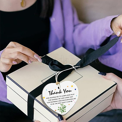 Подвесные украшения из печатного фарфора HJEW-WH0056-008-1