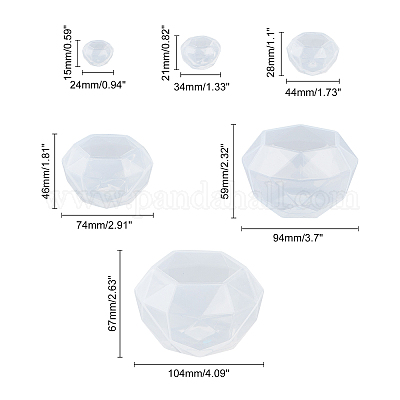 Diy алмазные силиконовые Молды DIY-OC0002-68-1