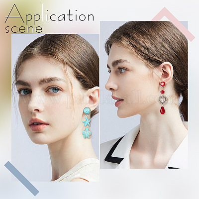 50 комплект сережек-гвоздиков из нержавеющей стали 304 STAS-BBC0003-32-1