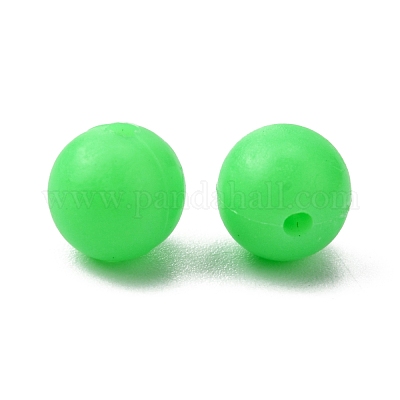 600шт 2 вида пластиковых рыболовных бусин FIND-FH0001-80-1