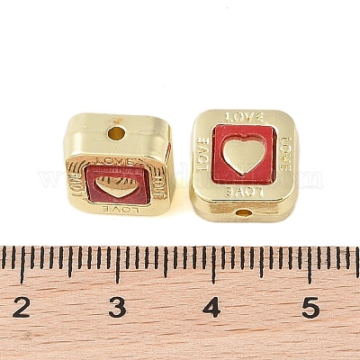 Сплав обшивки стойки с акриловыми бусинами FIND-B037-01G-03-1