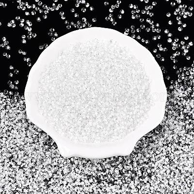 8/0 внутренний цвет прозрачный стеклянный бисер X1-SEED-T007-06B-1