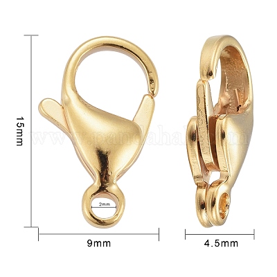 Застежки-карабины из нержавеющей стали 304 X-STAS-H352-01G-G-1