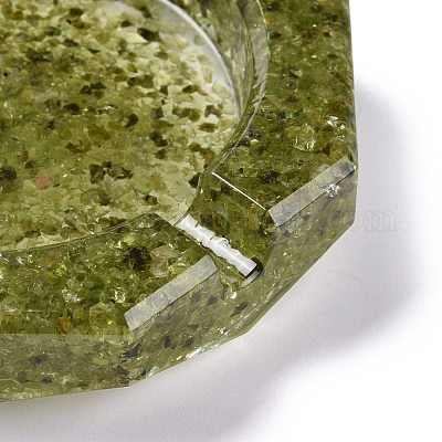 Пепельница из натурального акрила DJEW-F015-09A-1