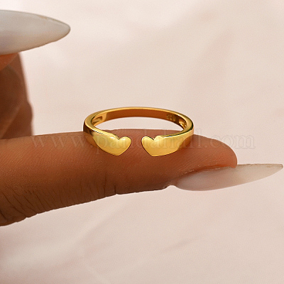 Серебряное кольцо в форме сердца неправильной формы S925 для повседневной носки и праздников LG0423-1