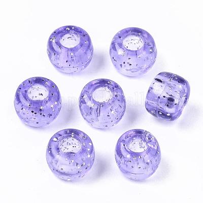 Прозрачного акрилового Европейский бисером MACR-N008-14E-1