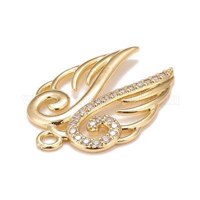 Латунные микро проложить кубического циркония подвески KK-A161-26G-1