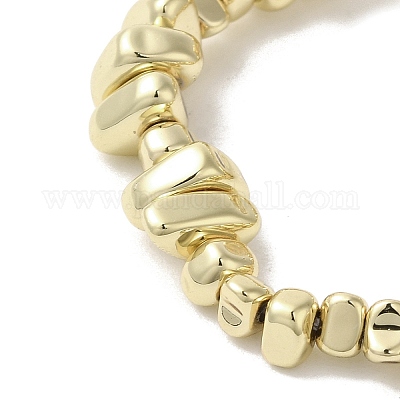 Гальванические нити из синтетических немагнитных гематитовых бусин G-I364-B01-G-1