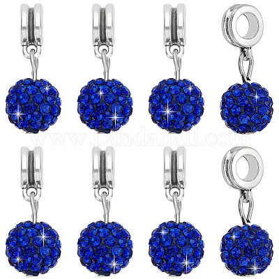 30 шт. европейские подвески из сплава с большим отверстием PALLOY-PH0022-34-1