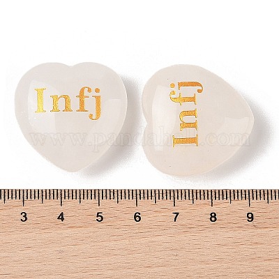 Натуральный кварцевый кристалл с гравировкой сердца X1-G-K353-05C-1