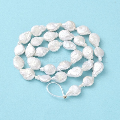 Природные Кеши жемчуг пряди PEAR-XCP0001-18-1