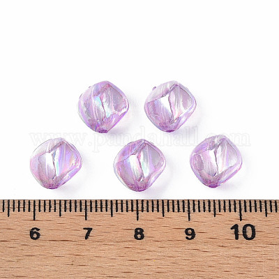 Прозрачные акриловые бусины MACR-S373-131-C06-1