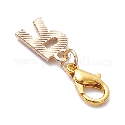 26 шт. 26 стиля подвеска из сплава со стразами HJEW-JM03172-01-1