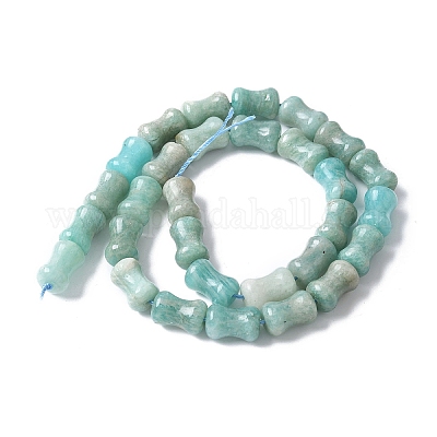 Нити натуральных амазонитовых бусин G-M445-B01-01-1