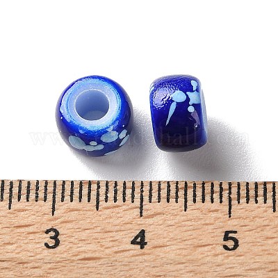 Европейские бусины из АБС-пластика&nbsp;KY-G033-01A-06-1