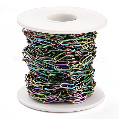 Ионное покрытие (ip) 304 нержавеющая сталь скрепки цепи CHS-O010-03MC-1