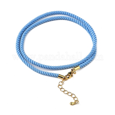 Изготовление ожерелья из нейлонового миланского шнура MAK-M028-01G-14-1