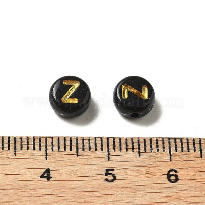 Покрытие непрозрачных акриловых бусин OACR-R005-03Z-1