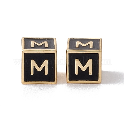 Стойки покрытие латунь эмаль бисер KK-B060-04G-01M-1