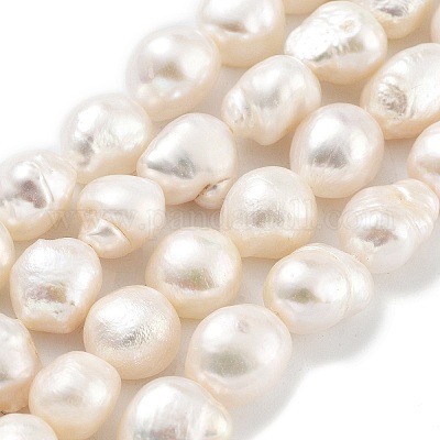 Нити из натурального культивированного пресноводного жемчуга PEAR-P062-31C-X-1