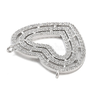 Латунные микро проложить кубического циркония подвески KK-P280-01P-1