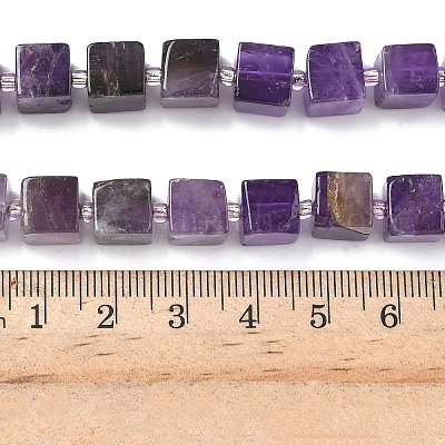 Природный аметист нитей бисера G-D338-A12-1