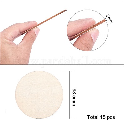 Деревянные кабошоны и губки для мытья посуды WOOD-PH0008-47-1