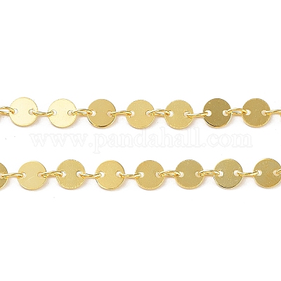 925 серебряная цепочка с плоскими круглыми звеньями STER-NH0001-27B-G-1