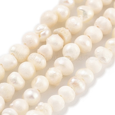 Нити из натурального культивированного пресноводного жемчуга PEAR-C003-25-1