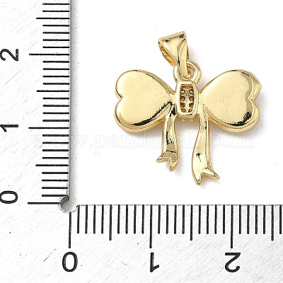 Латунные микро проложить кубического циркония подвески KK-L257-03G-1