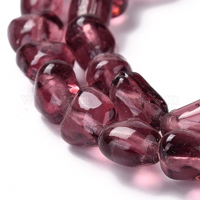 Бусы лэмпворк ручной работы LAMP-I022-27E-1